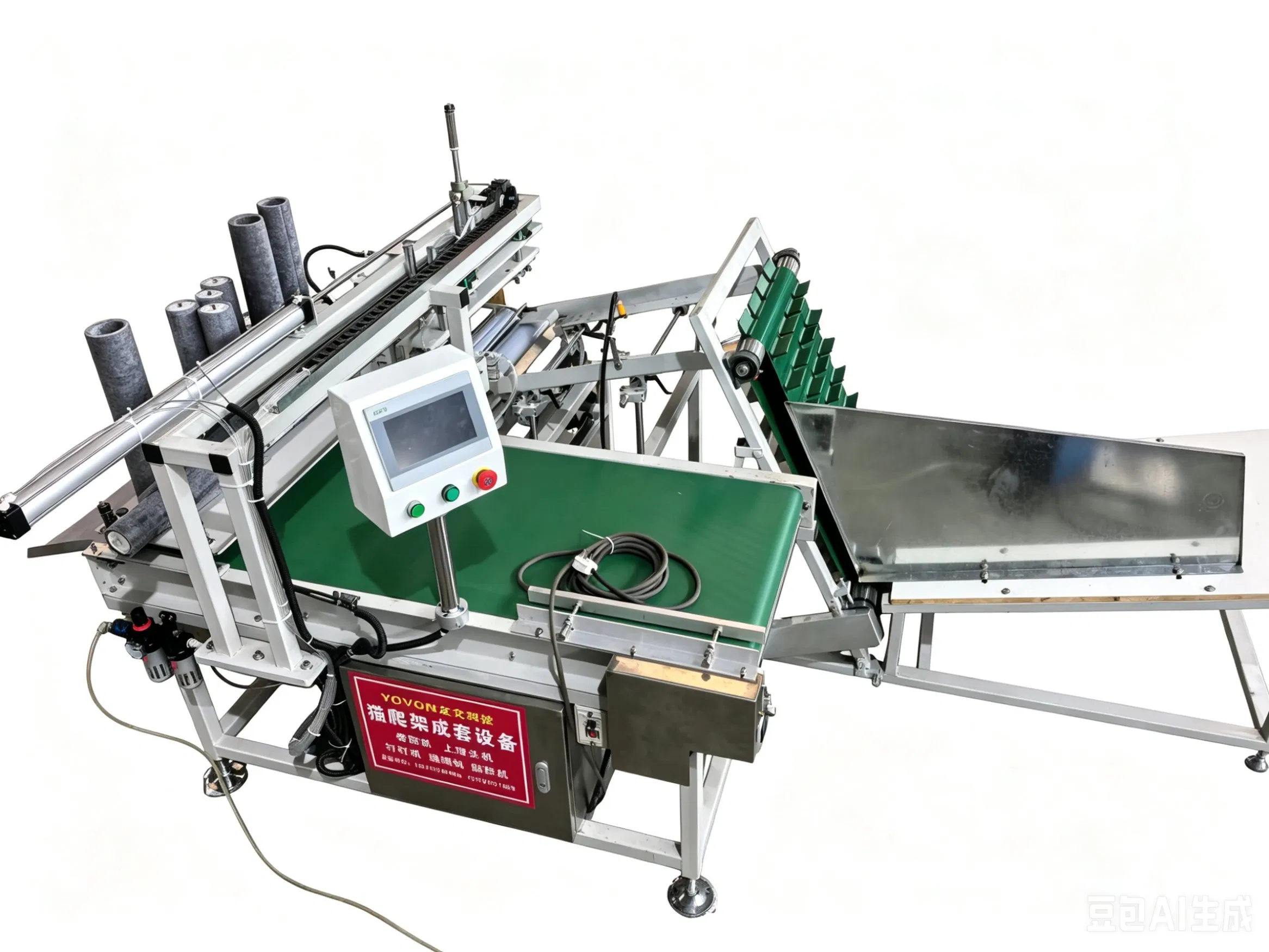 Pet Cat Tube Column Carpet Clothes Label Machine