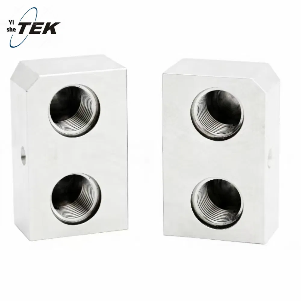High-Precision CNC Aluminum Alloy Connection Block for Machinery