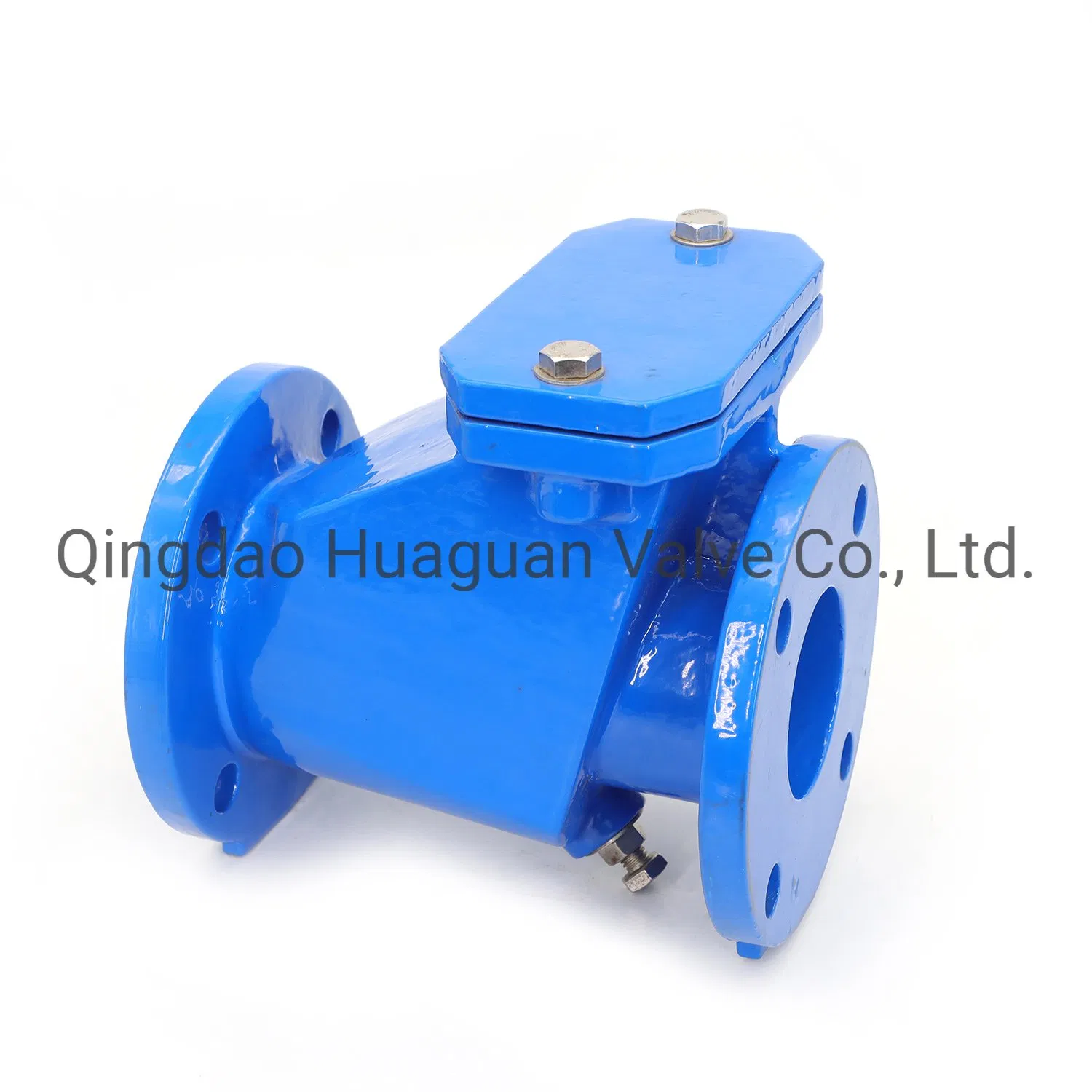 Heavy-Duty Ductile Iron Flanged Swing Check Valve for Efficient Flow
