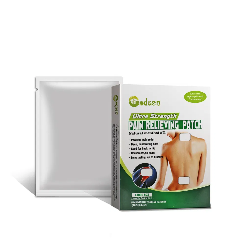 Parche para el alivio del dolor lumbar, de rodilla, de hombro y de las articulaciones lumbares