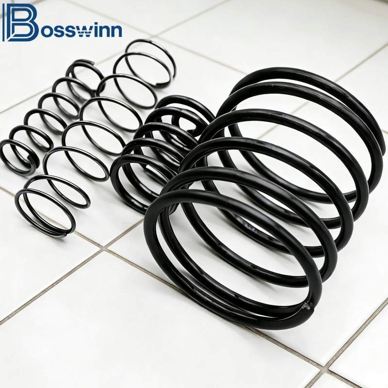 Coil Springs Resist Compressive Forces Bearing High Temperature