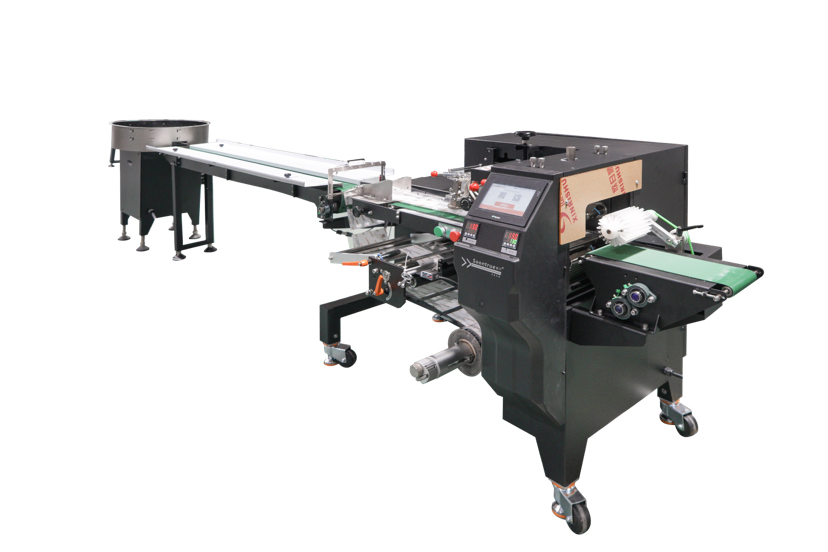 Automatic Servo Flow Wrapping Machine for Energy Bars, Cookies, Pastries, Biscuits, Soap