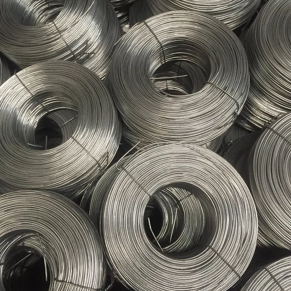 Alambre de acero galvanizado 0,8 mm-1,2 mm Alambre de hierro galvanizado electrolítico