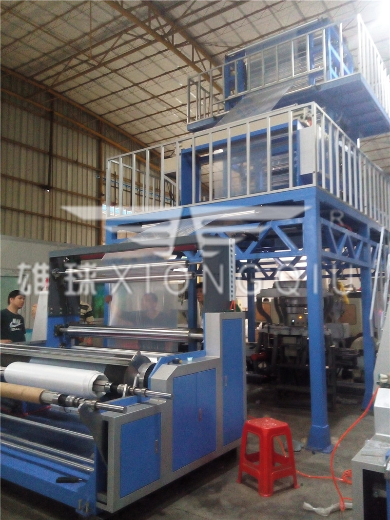 Máquina de soplado de película por coextrusión de 3 capas