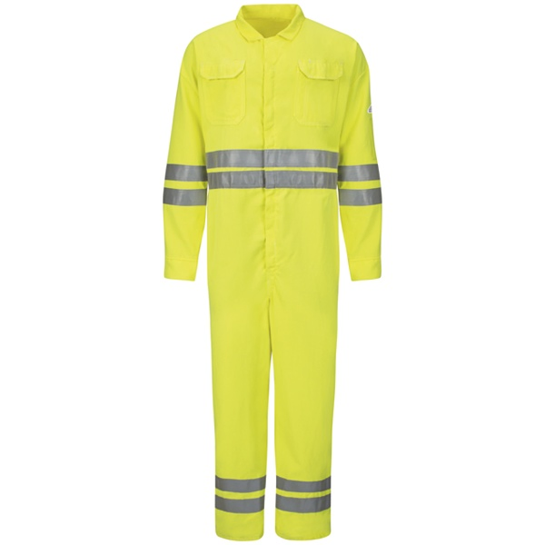 Nomex-Overall, fluoreszierend, hochsichtbar, NFPA 2112