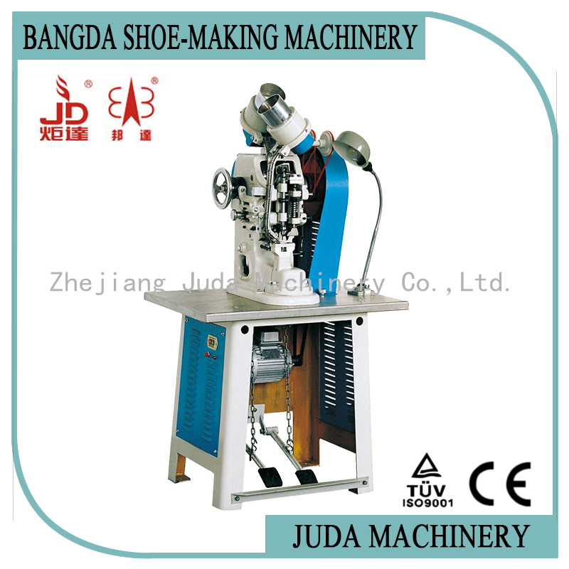 Automatic Double-Side Leather Canvas Rubber Shoe Making Machine Eyelet Machine