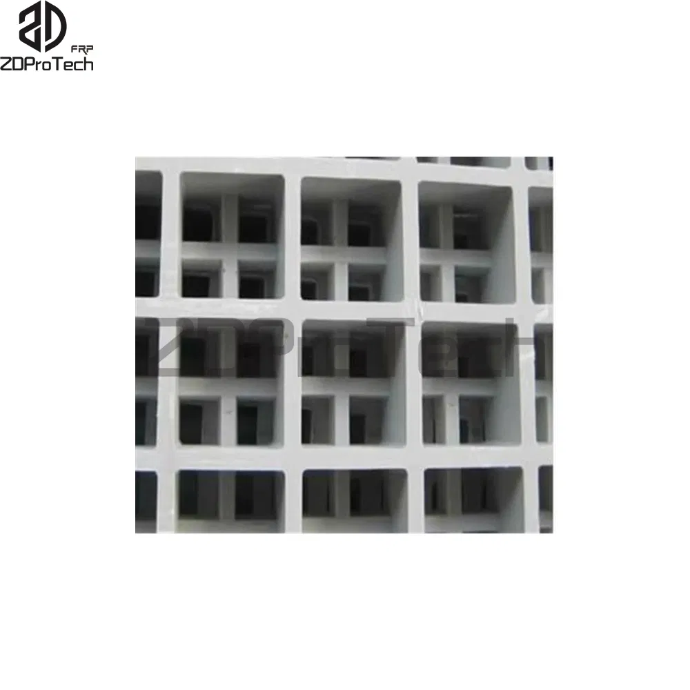 Heavy Duty Decorative Composite FRP Mini Mesh Compound Fiberglass Grating