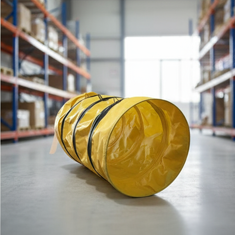 Flexible Spiral Round Ventilation Air Duct Pipe for Underground Tunnel Project