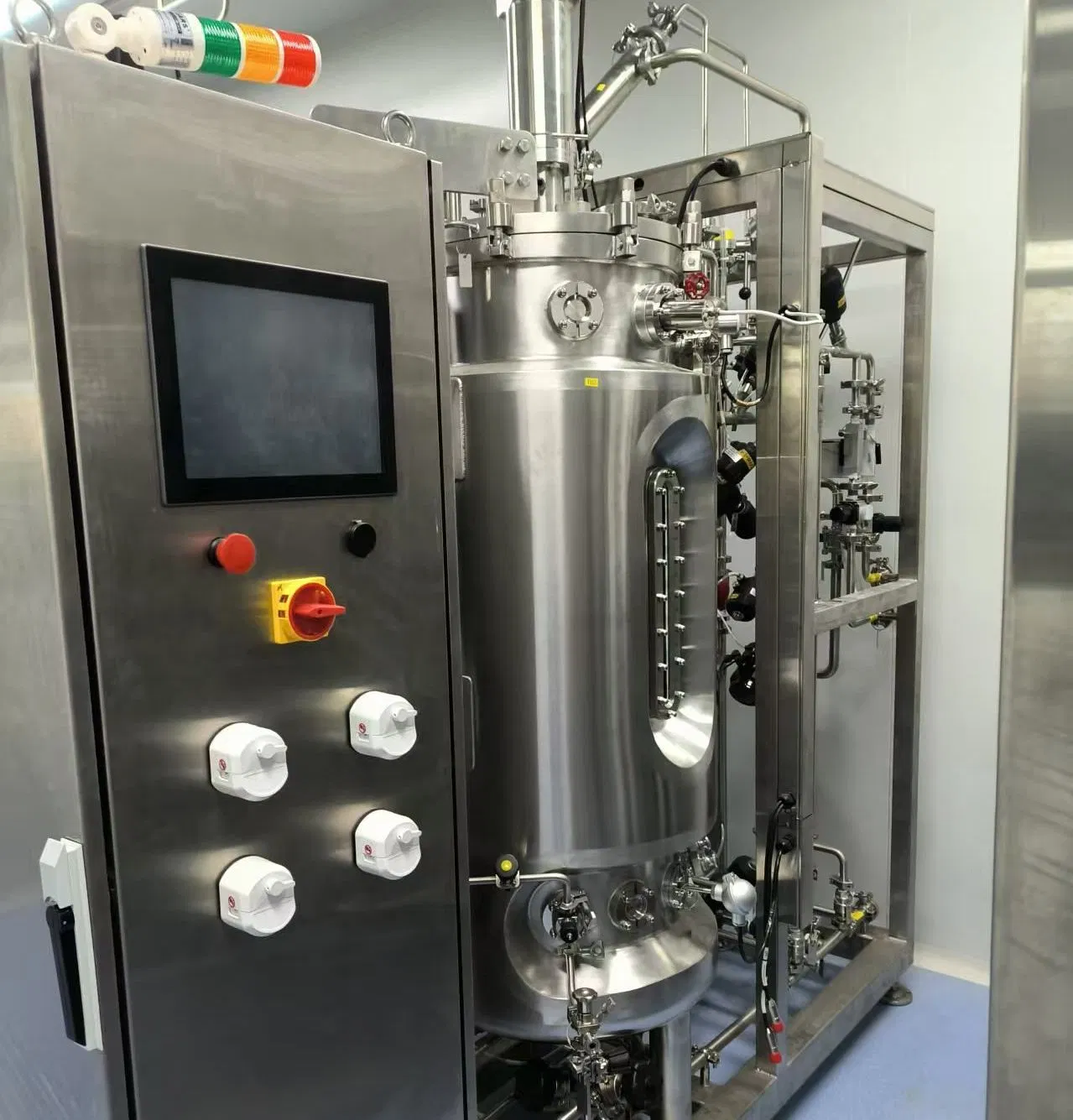 Stainless Steel Bioreactor for Vero/MCS/MDCK Microcarrier/Fibra Disk Adherent Culture Fermentor Reactor