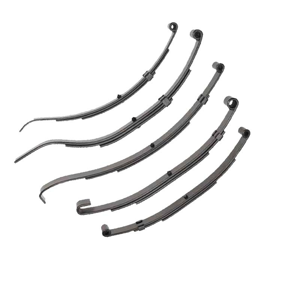 Custom Boat Trailer Leaf Spring Double Eye/Slipper Springs and Rocker Roller Set