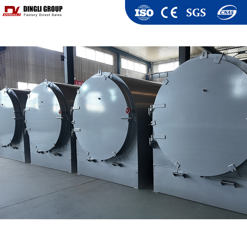 High Productivity Horizontal Pyrolysis Furnace Continuous Biochar Equipment