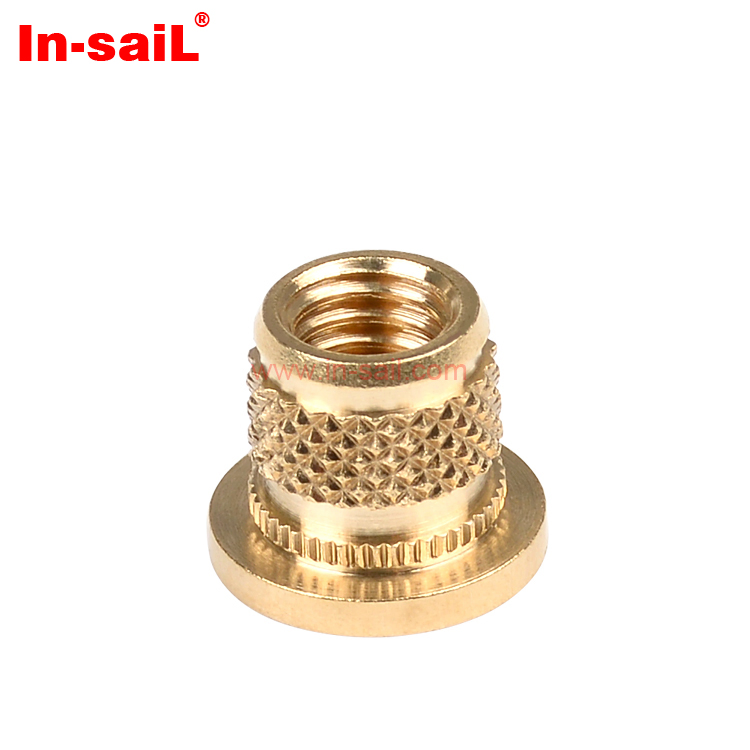 Customized M2 M3 M4 M5 M6 M8 Brass Threaded Heat Set Inserts for 3D Printing and Laptop