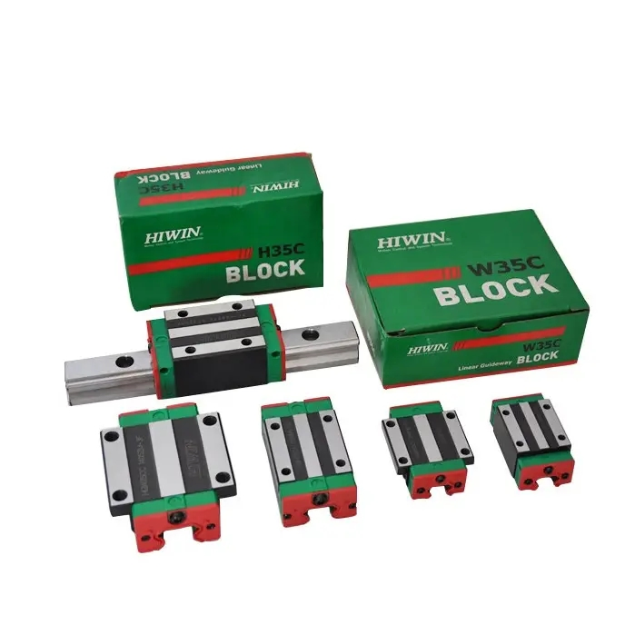 Taiwan Hiwin Sliding Carriage Roller Guide Bearing Linear Guideway Steel HGH20ca HGH20ha Hg20 Hgr20 Hgw20cc 20mm Linear Guide Rail with Block