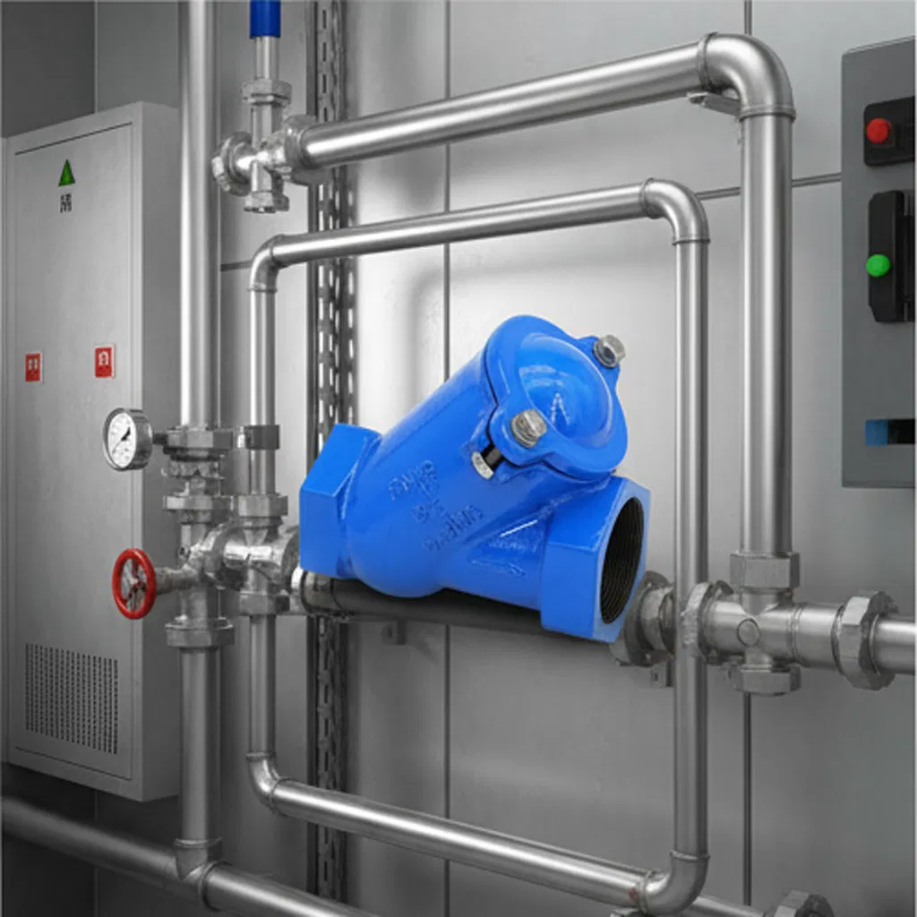 Premium Ductile Iron Threaded Ball Check Valve for Industrial Use