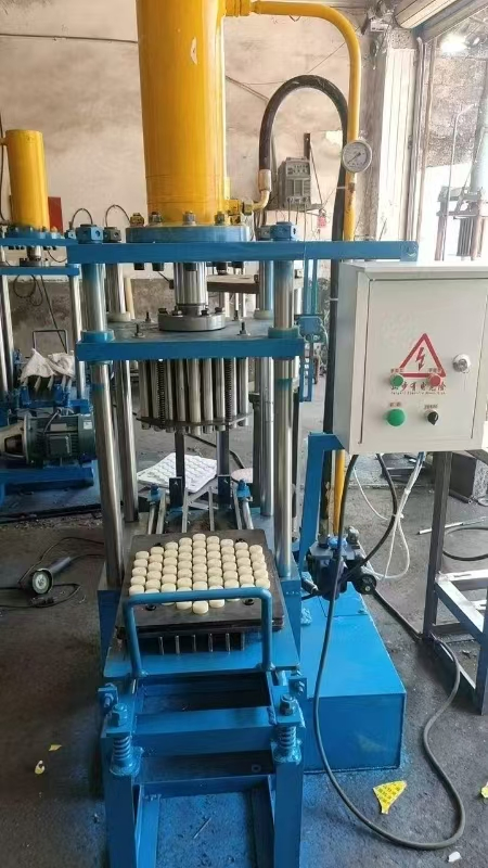 Fireworks Cake Mud Powder Filling Press Machine with Fuse Insert Mold