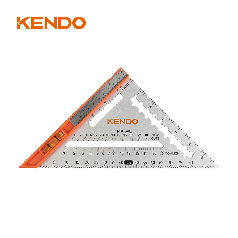 Squadra per tracciare a combinazione multifunzione professionale per Kendo, precisa e durevole, metrica e in pollici