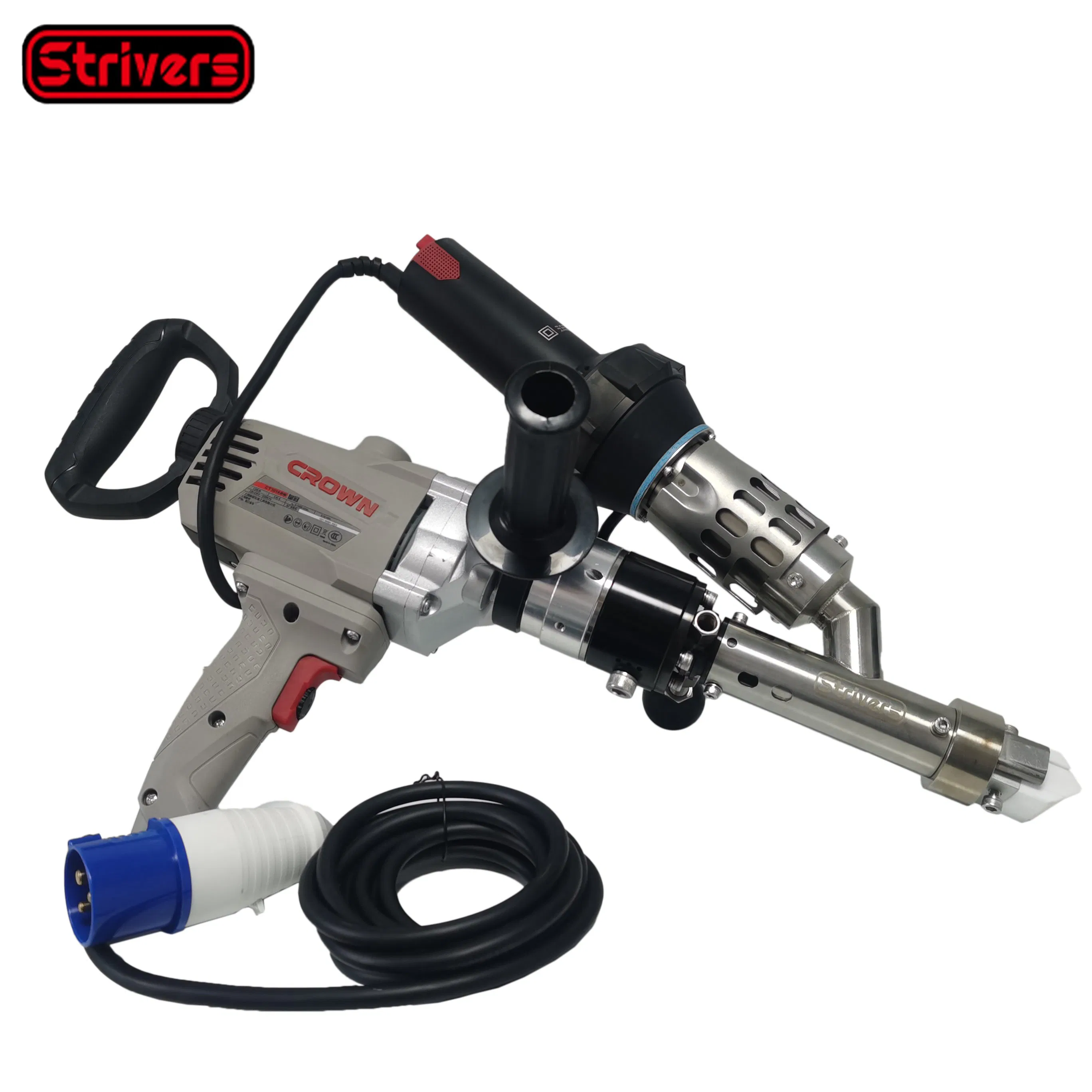 Plastic Extrusion HDPE Welder Weld Gun PP Pipe Sheet Geomembrane Welding Machine