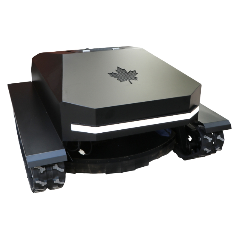 Versatile Remote-Controlled Mowing Machine for Hillside Grass Care