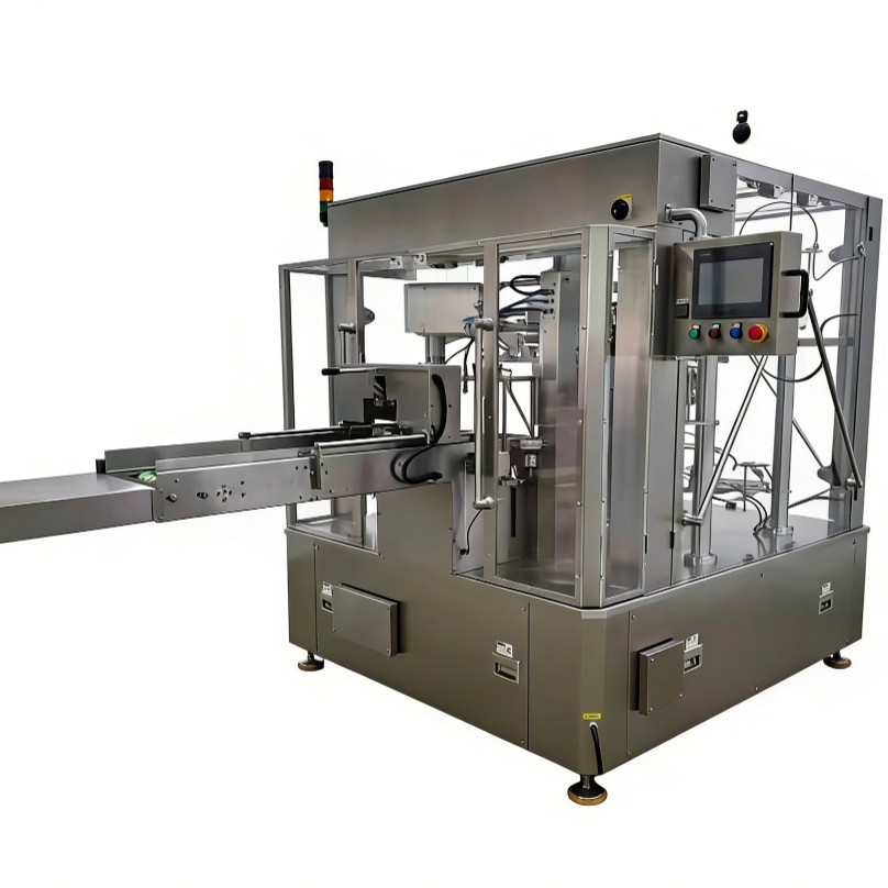 Automatic Premade Pouch Packing Machine for Doypack and Self-Standing Pouch Packaging