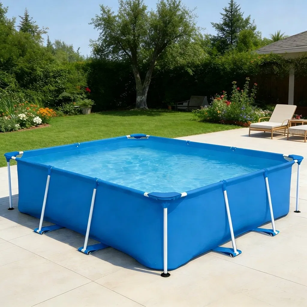 Easy Set Above Ground Metal Frame Outdoor Swimming Pool
