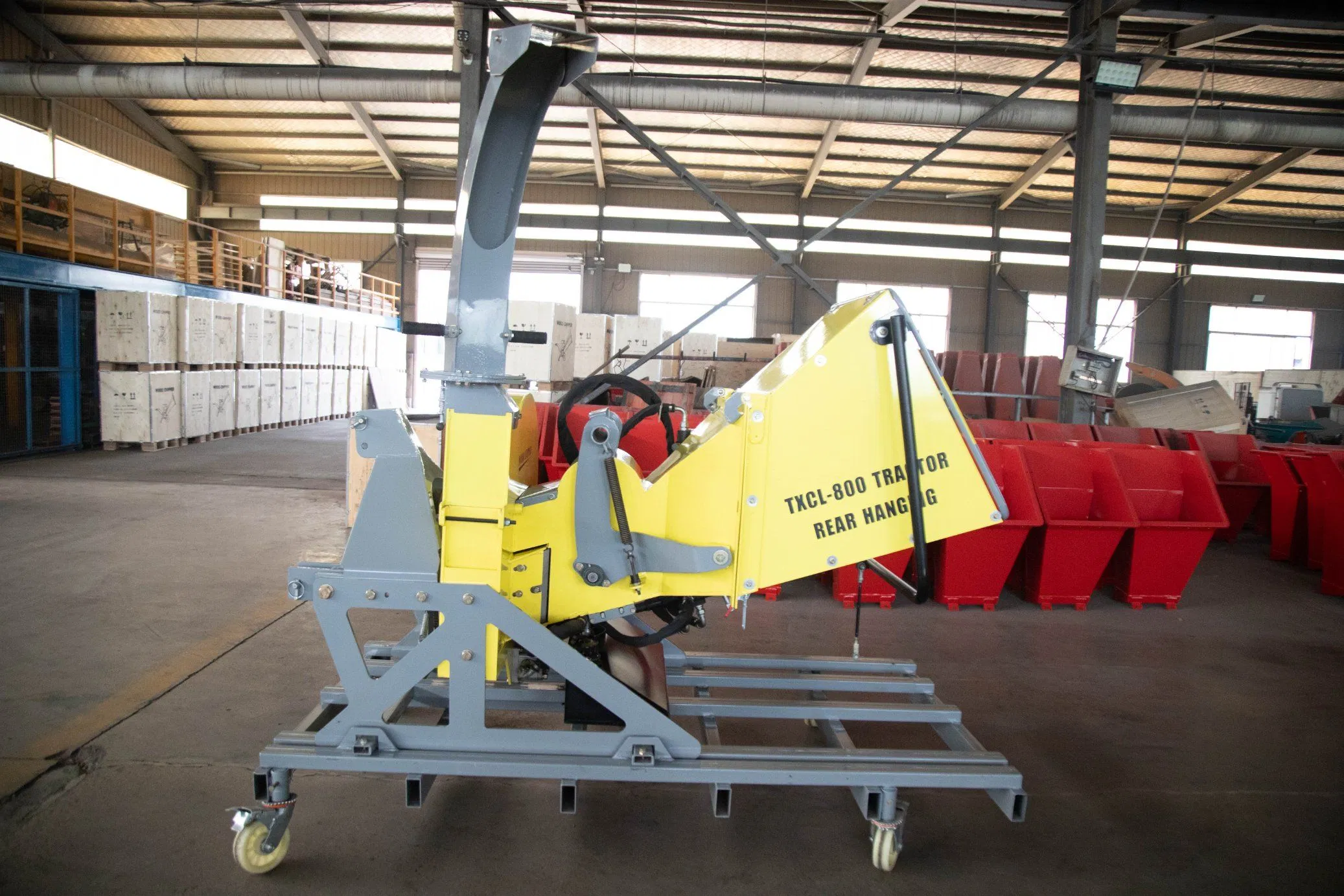 High Performance Diesel Wood Chipper for Forest Management