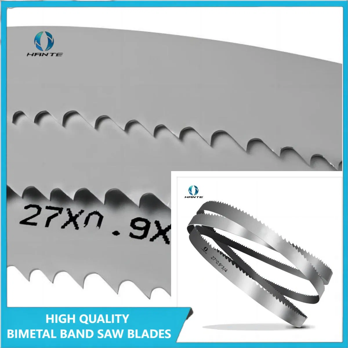 27*0.9*3/4 M51 Bimetal Band Saw Blades for Cutting Metal and Steel