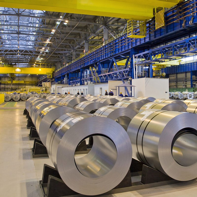 Bobina de chapa de acero galvanizado resistente a la oxidación personalizada para la industria eléctrica