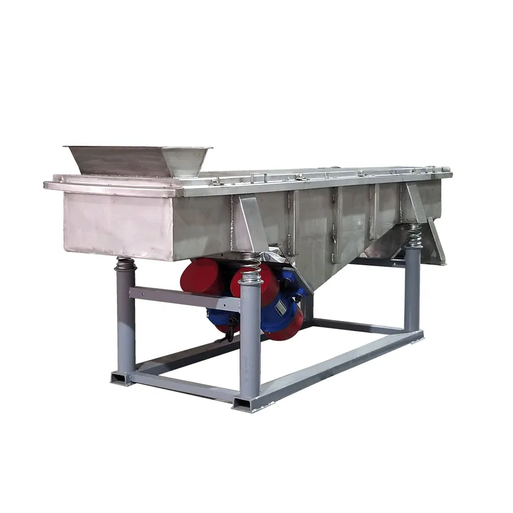 High Frequency Quartz Sand Linear Vibrating Sieve