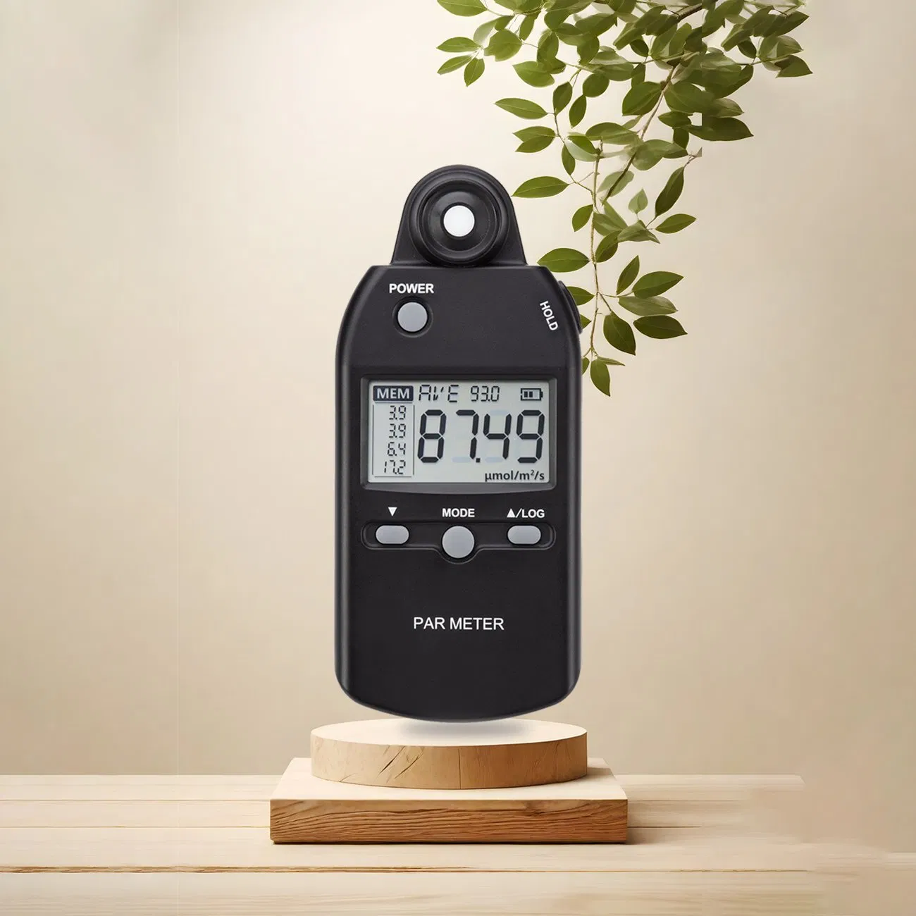 PAR Meter for Greenhouse Outdoor Agriculture Plant and Hydroponics with Quantum Sensor