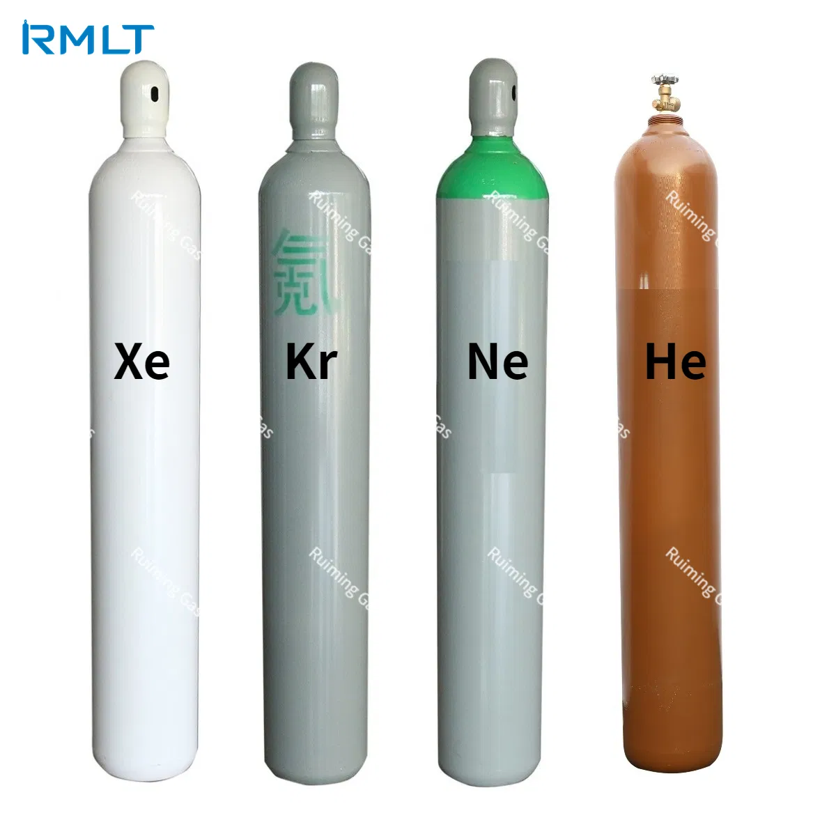 Ultrahochreine 50-L-Gasmischung: CO2, He, Kr, Xe, Ne