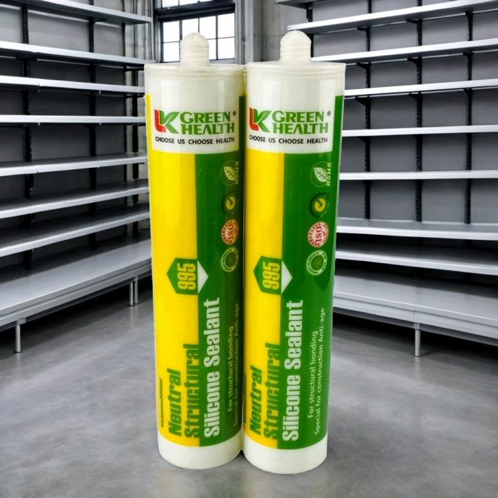 Mastic structural en silicone neutre pour l'étanchéité et le calfeutrage de construction