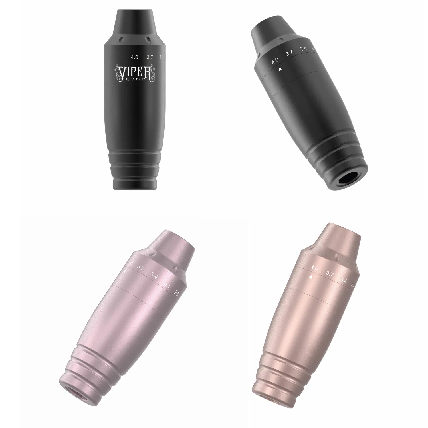 Pluma de máquina de tatuaje rotativa mini desechable de acero inoxidable para maquillaje permanente