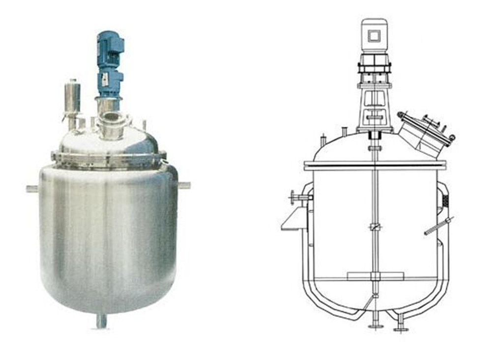 Stainless Steel Reactor Chemical Reaction Kettle Reaction Tank