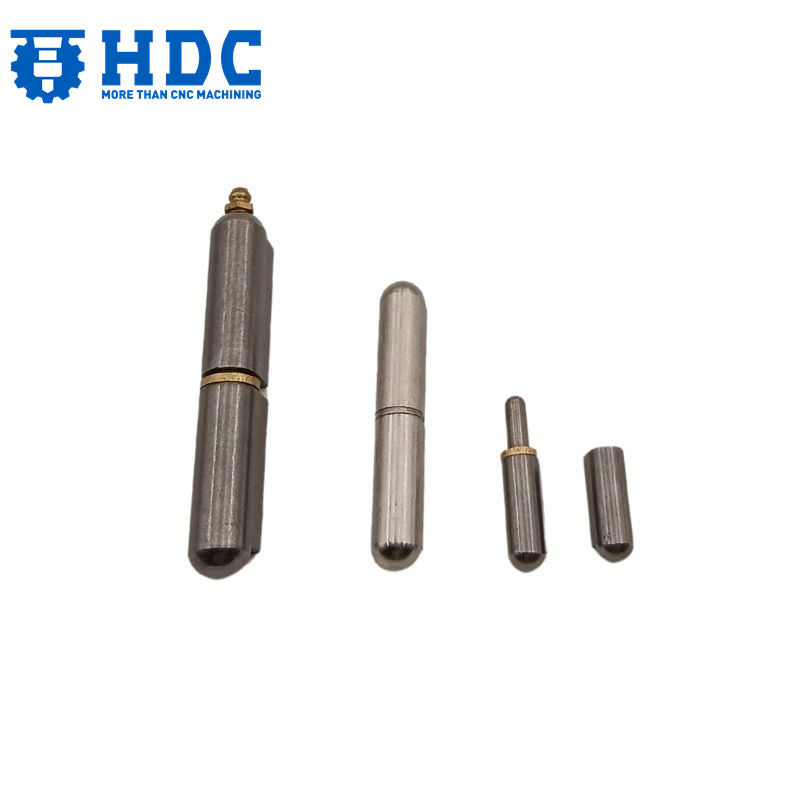 Stainless Steel/Steel/Aluminum Weld on Bullet Hinge with Pin and Bushing