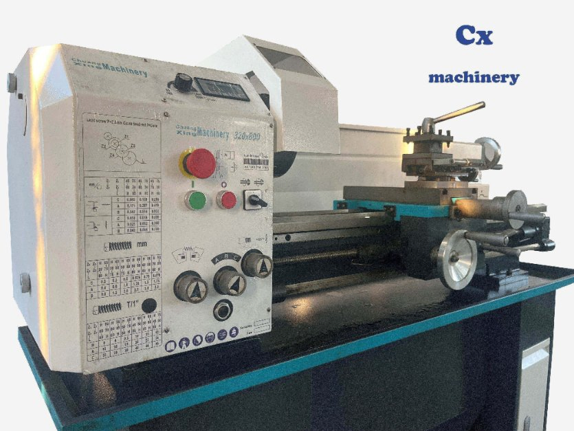 Precision Mini CNC Torno FC320V*800 Manual Metal Turning Bench Lathe Machine