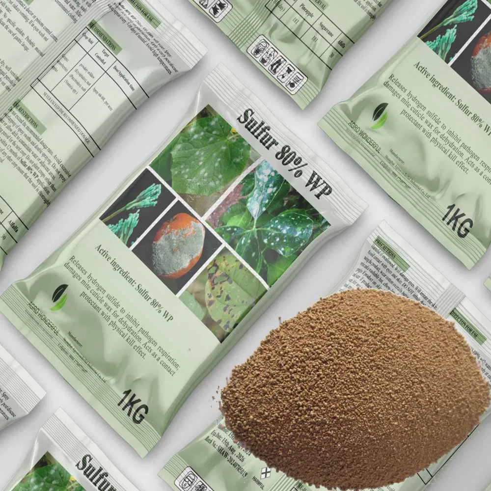 Sulfur 80% WDG Fungicide Miticide