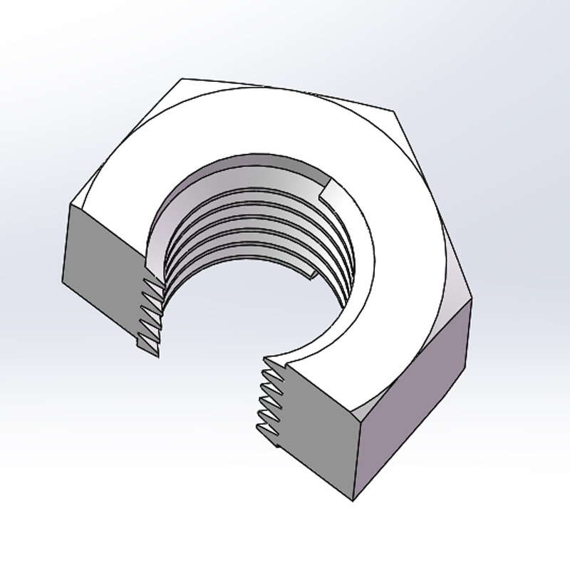 Custom Non-Standard Screws Nuts Hardware Components Manufactured Per Drawings