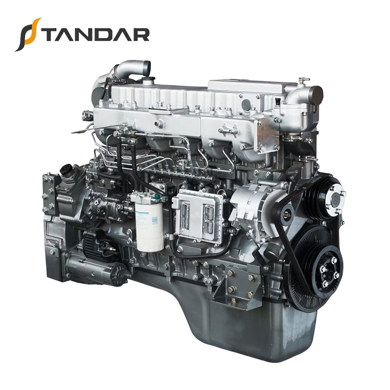 Moteur diesel complet Yuchai YC6M/MK Series pour camion, 6 cylindres refroidi par eau, 4 temps