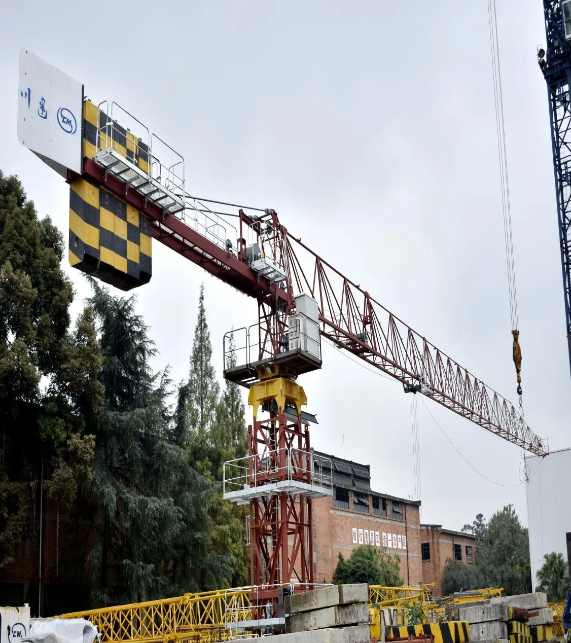 Flat Top Tower Crane 12t