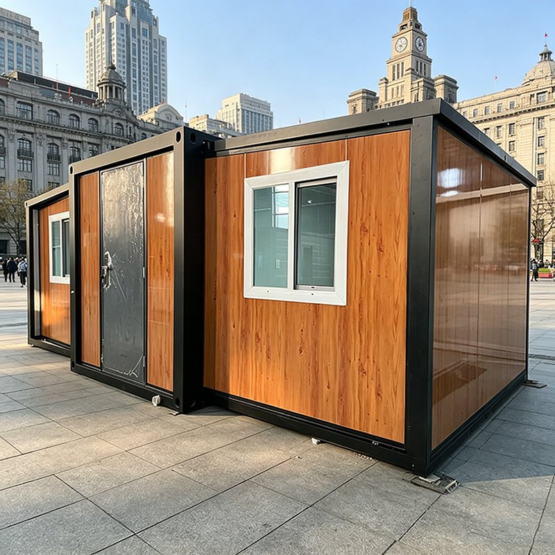 10FT Expandable Prefabricated Industrial Design Movable Container House for Apartment Hospital Workshop Office Building Use