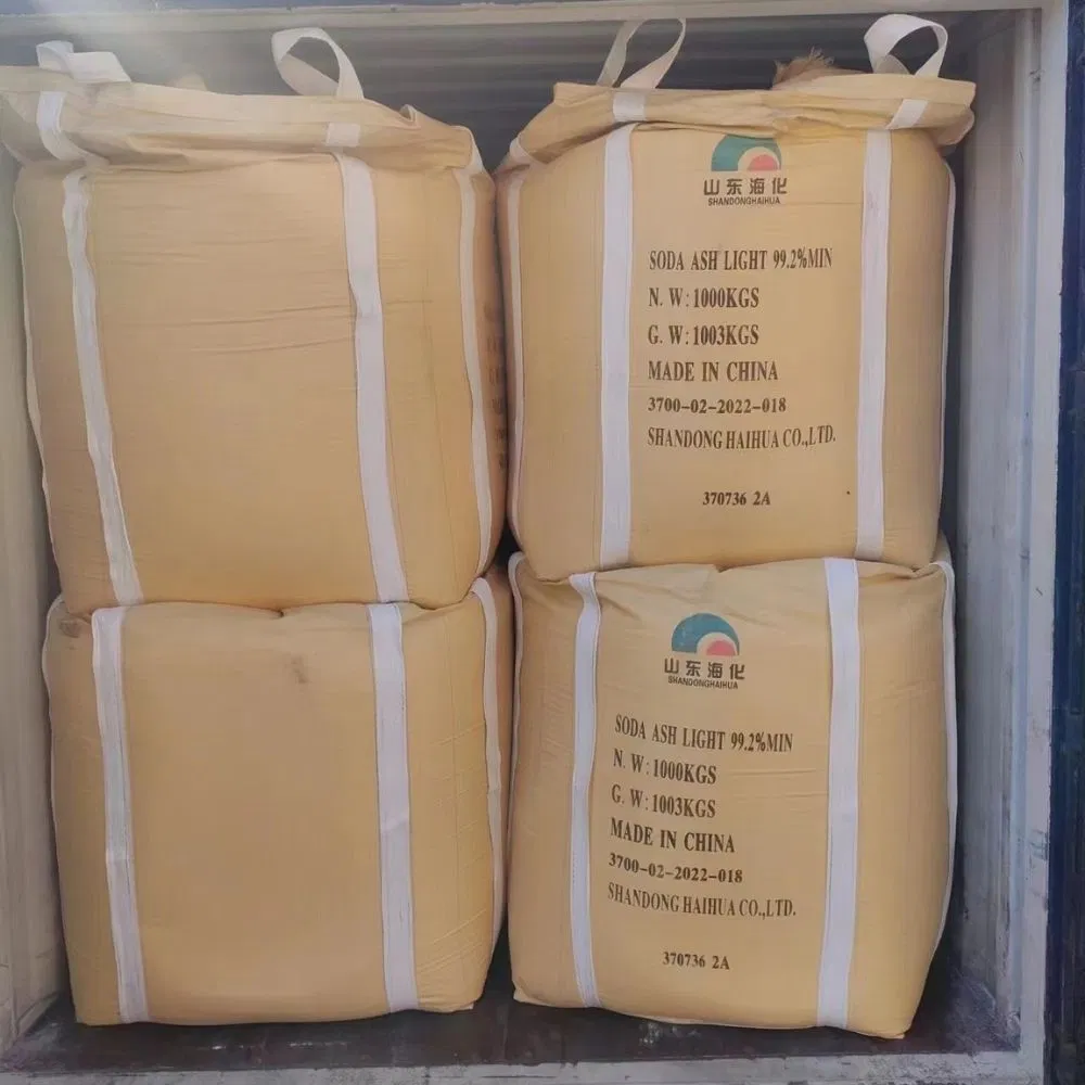 99.5% Sodium Carbonate Powder Light Soda Ash for Industry and Food Grade
