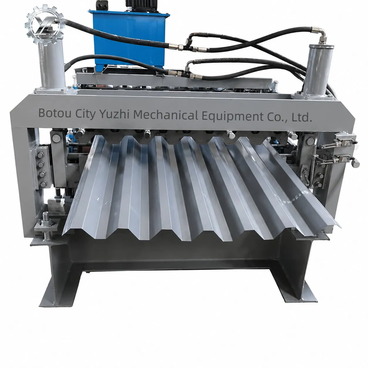 CNC Double Layer Tile Press Machine, Color Steel Roll Forming Machine for Roof Tile Forming