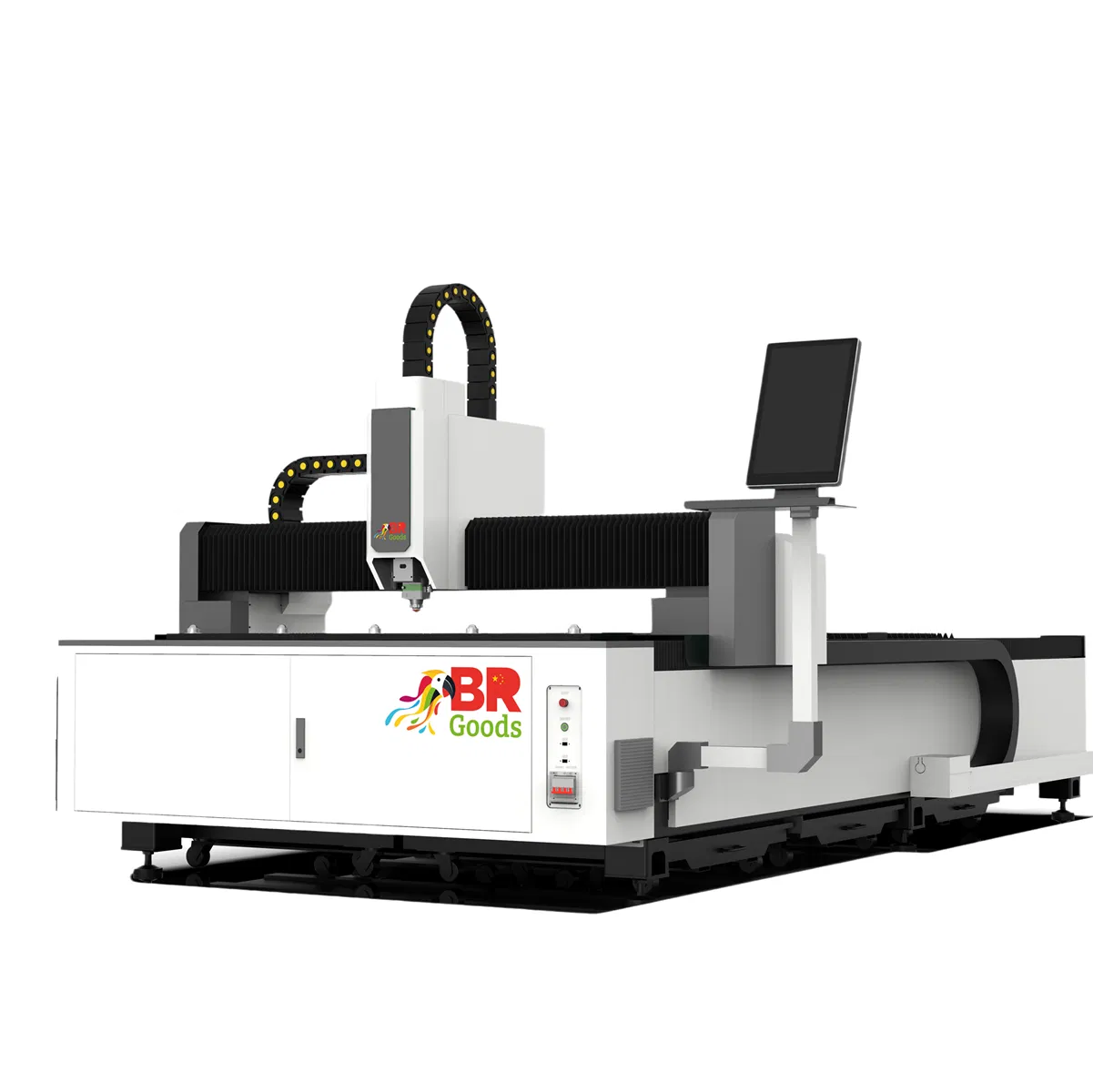 Faserlaser-Schneid- und Graviermaschine für Metall
