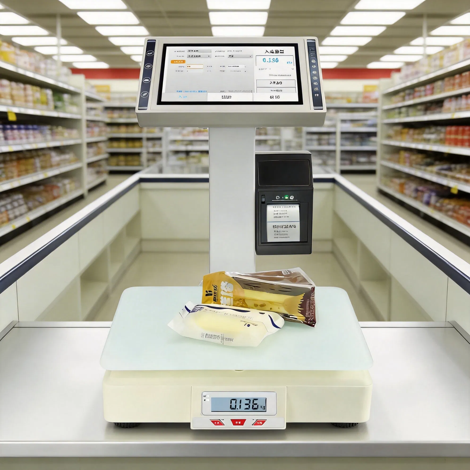 Android/Windows Touch Screen Electronic Scale for Retail and Restaurants