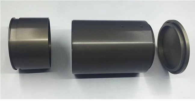 CNC Turning Aluminum Camera Housing with Hard Anodize