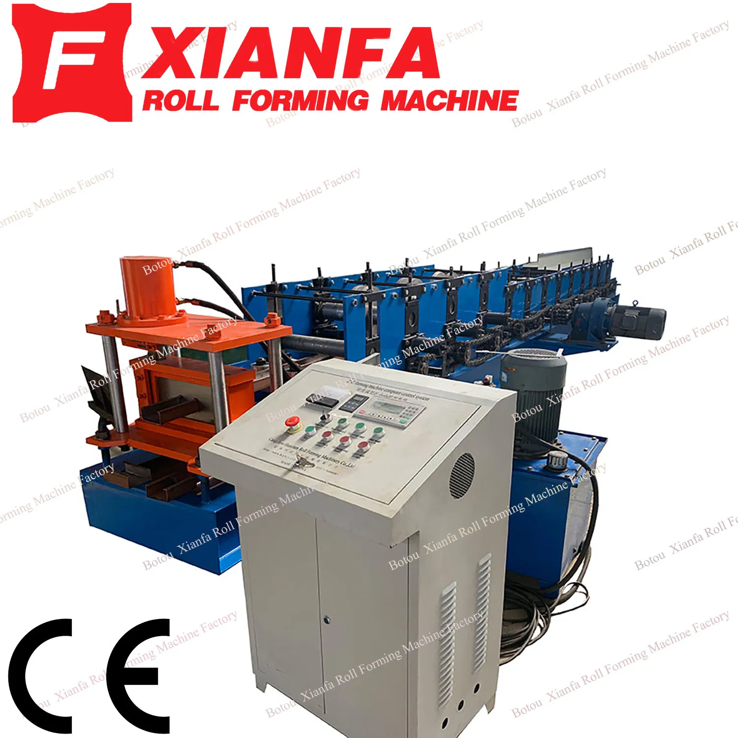Steel Purlin Roll Forming Machine Steel Framing C Purlin Making Machine C-Section Profile Forming Machine