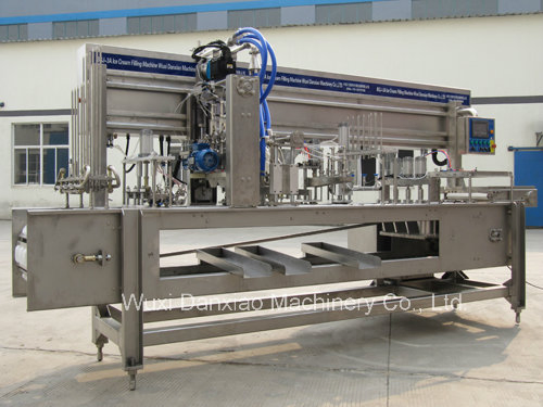 Riempitrice automatica per gelato in coppette