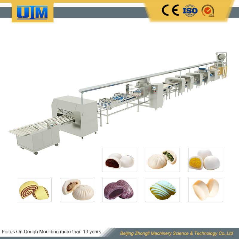 Multi-Head Stuffing Bun Forming Line