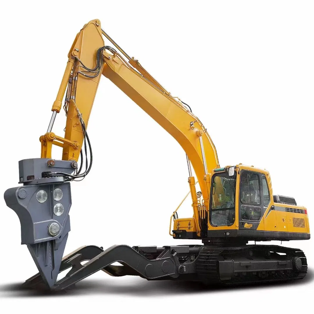 Car Dismantling Shear Hydraulic Shear High Quality Excavator Attachment