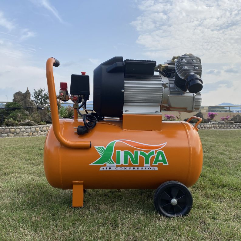 Xinya 2.2kW 3HP Double Cylinder CE Direct Drive Oil Lubricated Air Compressor